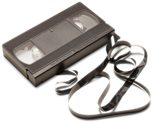 videotape repair can fix broken tape show in this picture